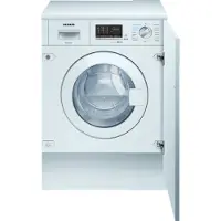 Siemens iQ500, Lave-linge séchant encastrable, 7/4 kg, WK14D543