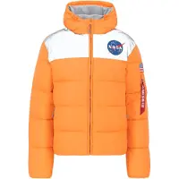 Alpha industries Veste mi-saison 'HP NASA' gris / orange / rouge / blanc