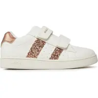 Geox Baskets basses enfant J ECLYPER GIRL filles - Blanc - 33