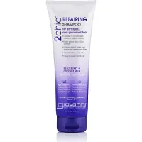 Giovanni , 2chic, Shampooing Réparateur, Pour Cheveux Abîmés, Sur-Traités, Mûre + Lait de Coco, 8,5 fl oz (250 ml)