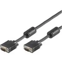 Berrybase Câble d'écran SVGA Full HD Connecteur VGA Connecteur VGA (50 m), Câble vidéo, Noir