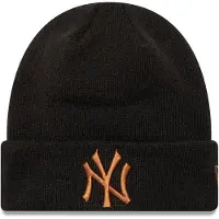 New Era Bonnet 'League Essential New York Yankees Beanie Hat' noir