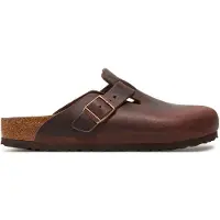 Birkenstock Ladies Pantoletten BOSTON SFB LEOI HABANA 38