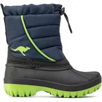 Kangaroos Bottes neige enfant K-BEN garcons - Bleu - 33