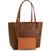 Ralph Lauren Cabas marron / orange