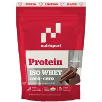 Nutrisport Cero-cero Isolate Whey Protein Chocolate 500g Rouge