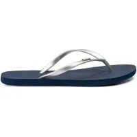Roxy Viva Tone Ii Tongs Bleu,Argent EU 39 Femme Bleu,Argent EU 39