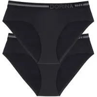 Dorina Slip gris foncé / noir