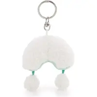 Magni Unisexe, Porte-clés, NICI GREEN Schlüsselanhänger Regenbogen Nibsi 7cm, Multicolore