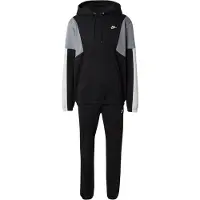 Nike Survêtement 'CLUB FLEECE' gris / noir / blanc