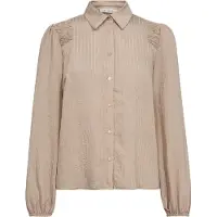 Co'Couture Chemisier 'Viola' taupe / greige