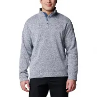 Columbia Alto Pass Snap Half Zip Fleece Gris S Homme