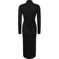 Mamalicious Levy Maternity Long Sleeve Dress Noir L