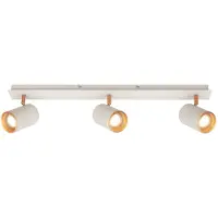 Briloner Spot de plafond Plafonnier Lampe de plafond Chambre coucher Pivotant 3 ampoules Couloir