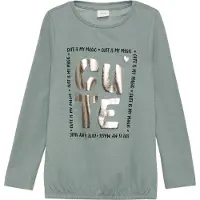 s.Oliver T-Shirt bleu-gris / noir / argent