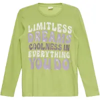 s.Oliver T-Shirt gris / vert clair