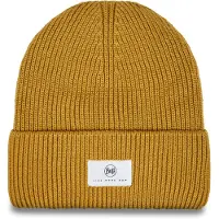 Buff Knitted Beanie Beige