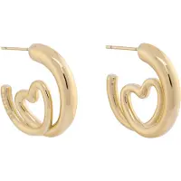 GUESS Iconique Jube05529 Earrings Doré Femme