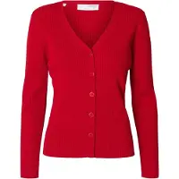 Selected Cardigan 'SLFCarly' rouge