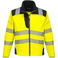 Portwest Veste Softshell de sécurité jaune L (L)