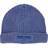 Karl kani Bonnet bleu / noir