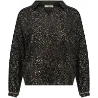Deeluxe Chemisier 'Nessili' beige / noir