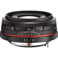 Pentax Objectif reflex HD 21 mm f/3.2 ED AL Limited Noir