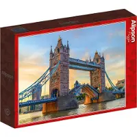 Alipson Puzzle Puzzle Tower Bridge Londres 1000 pièces multicolores