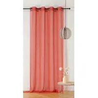 Linder Solingen Voilages ETAMINE GIVREE - Marron - 145x240 cm