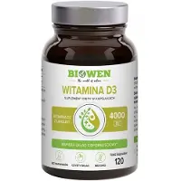 Biowen Vitamine D3 4000 IU à base de lanoline 120 gélules