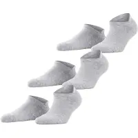 Falke Chaussettes sneakers gris clair, Unicolore