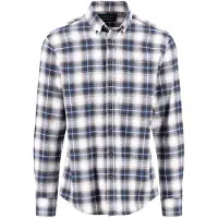 Fynch&Hatton 15095560 Long Sleeve Shirt Bleu M Homme