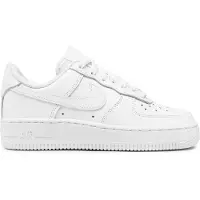 Nike Air Force Femme - Baskets, Blanc - Pointure 40 - Cuir, Textile
