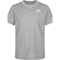 Nike T-Shirt 'Futura' gris chiné / blanc