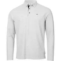 Calvin Klein Golf Bayard Long Sleeve Polo Gris M Homme