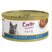 Cadilo Daily Delights - poulet avec bœuf pâtée pour chat (70 g)