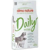 Almo Nature Daily à l'agneau, au poulet et riz pour chien