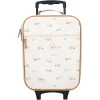 Kidzroom Vadobag Trolley avec des imprimés d'avion cool Beige One size