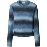 Pepe Jeans pour femme. PL7000060 Pull Colombe Crew bleu (M), Casuel, Coton
