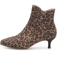 Woden Saga Zip S Heel Booties Marron EU 41 Femme