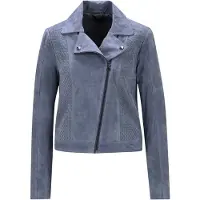 MADELEINE Veste mi-saison bleu fumé