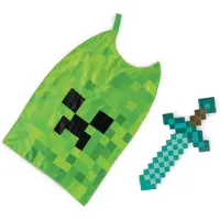 Top 1 Toys Costumes - Épée et cape Minecraft - - UneTaille - Costumes