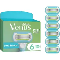 Gillette-Venus Venus - Gillette Venus Extra Smooth Razor Blades - Green/White - 6 pcs (6x)