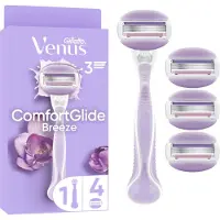 Gillette Rasoir Comfortglide Breeze + 4 lames de rasoir
