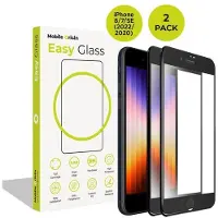 Mobile Origin EasyGlass iPhone 8/7/SE (2022/2020) Schutzglas / 2 Stück (2 pcs, Apple iPhone 7, Apple iPhone 8), Téléphone portable : film de protection, Transparent