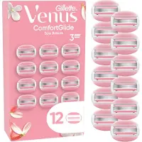 Gillette venus Rasoirs pour femmes , lames de rasoir, lames de rechange, Venus ComfortGlide Spa Breeze, soins doux pour la peau, accessoires pour femmes