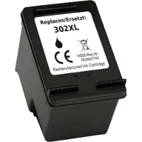 Renkforce Cartouche d'encre remplace HP 302 (F6U68AE) Compatible Noir RF-I-HP302X (CF)