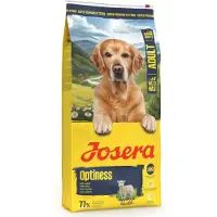 Josera Adult Optiness pour chiens de races moyennes et grandes, avec des croquettes de grande taille 2 x 3 kg