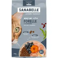 Bosch Nourriture Pour Chats Sanabelle Adulte Truite & Myrtilles 2 Kg