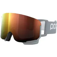 POC Nexal Wide Fit Ski Goggles Gris Partly Sunny Orange/CAT2